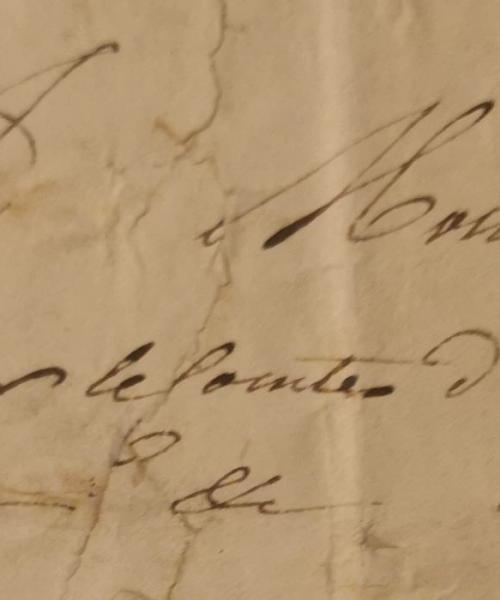 Adresse de la lettre de Charles X